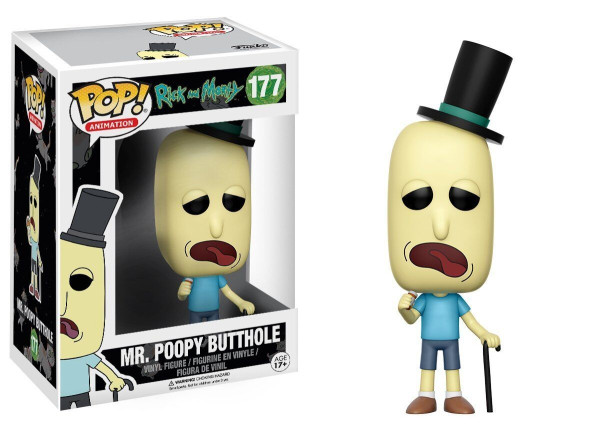 Funko Pop! Animation: Rick an Morty: Mr. Poopy Butthole