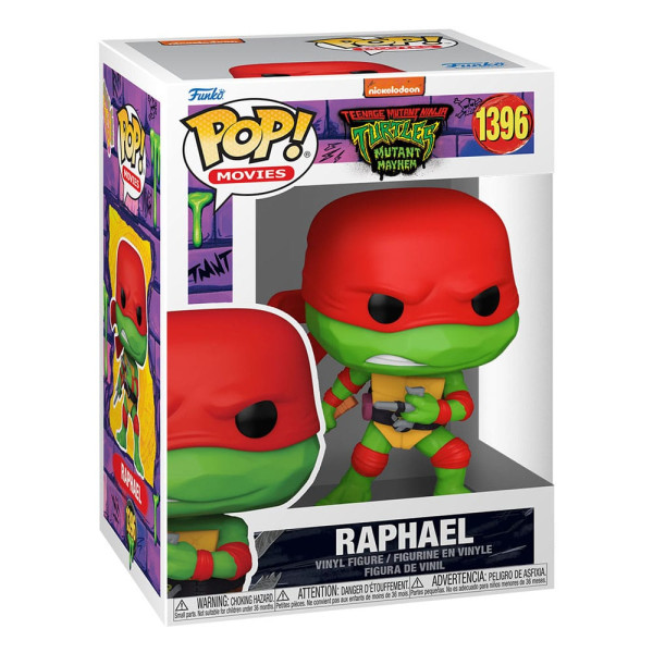 Teenage Mutant Ninja Turtles POP! Movies Vinyl Figur Raphael 9 cm