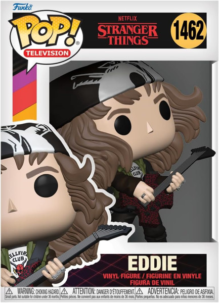 Funko POP! TV: Stranger Things - Hunter Eddie Mit Guitar​​