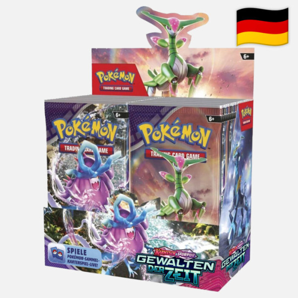 Pokémon TCG KP05 Gewalten der Zeit Booster Display (36) *Deutsche Version*