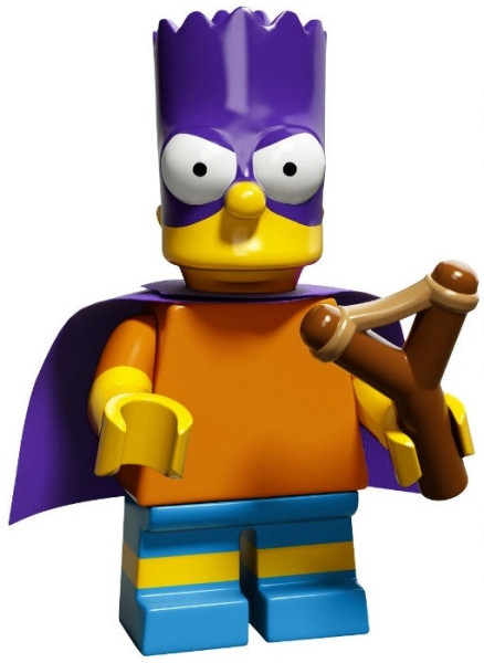 LEGO Simpsons Serie 2 Minifiguren 71009-04 Bart als Bartman