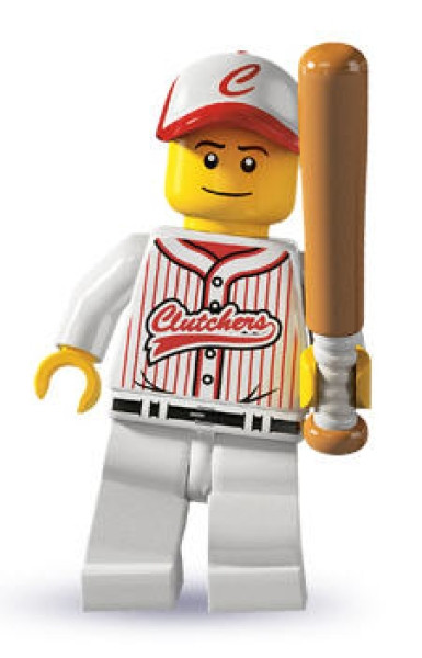 LEGO Minifiguren Serie 3 8803-13 Baseballspieler